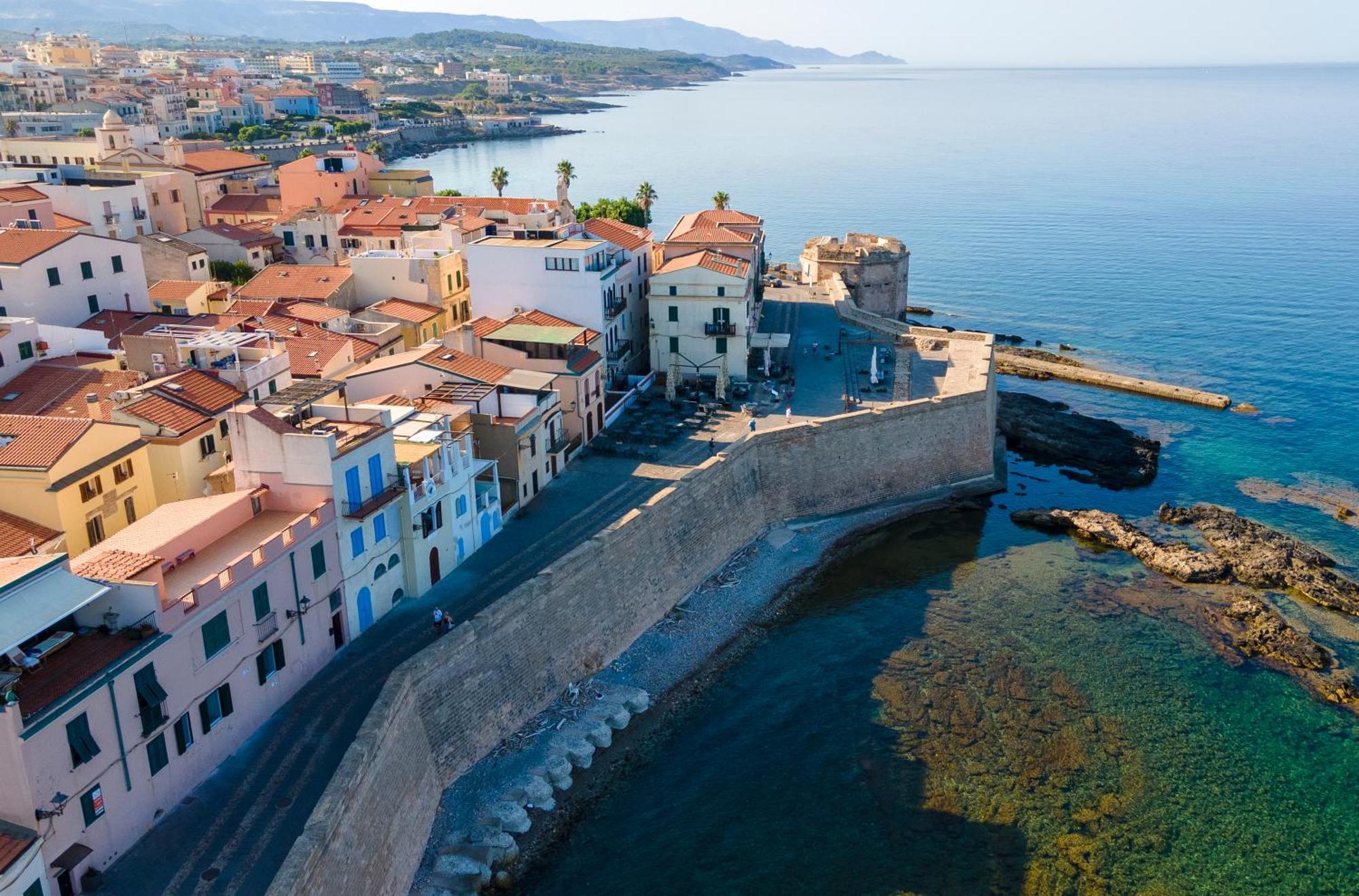 Carlo Alberto Apartment, Alghero Old Town, Near The Beach Exteriör bild